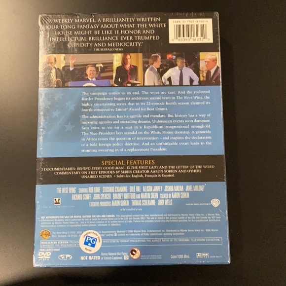 NEW: The West Wing - The Complete Fourth Season - Picture 2 of 3